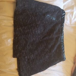 Black contemporary skirt